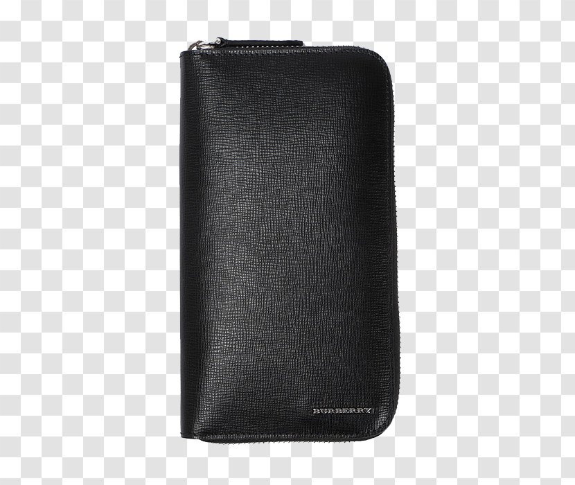 Wallet Leather Brand - Case - BURBERRY Burberry Black Handbag Transparent PNG