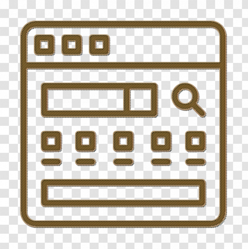 Search Engine Icon Html Icon User Interface Vol 3 Icon Transparent PNG