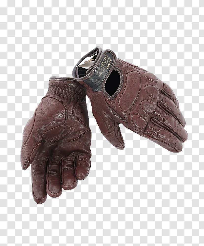 Glove Motorcycle Helmets Dainese Clothing - Leather Gloves Transparent PNG