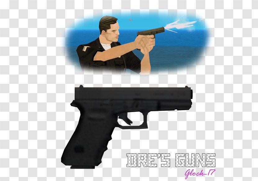 Airsoft Guns GLOCK 17 Pistol Glock Ges.m.b.H. - Weapon Transparent PNG