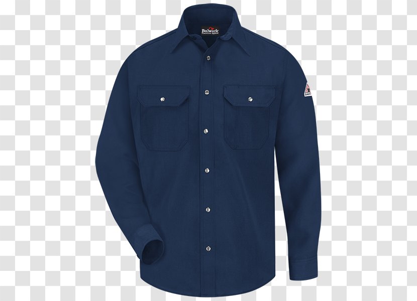 Sleeve Dress Shirt Uniform - Cobalt Blue Transparent PNG