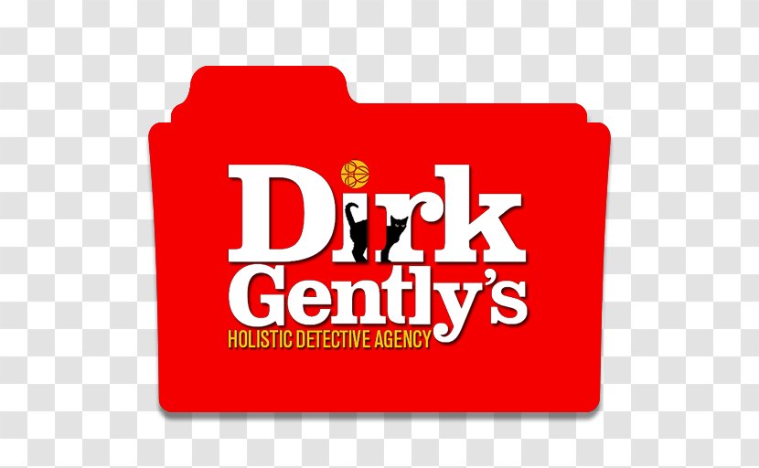 Dirk Gently's Holistic Detective Agency Todd Brotzman T-shirt Book - Signage - Gallops Services Transparent PNG
