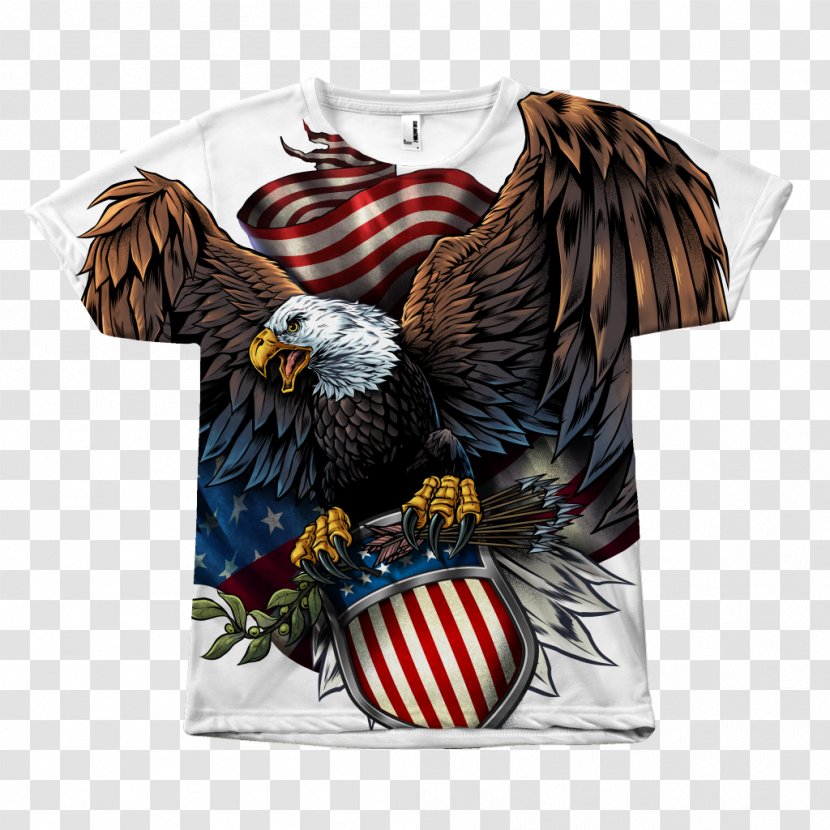 Bald Eagle Living Room United States - Bird Of Prey - Army Transparent PNG