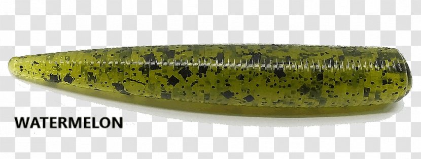 Watermelon Green Cucumber Ohio Fishing Bait - Color - Bass Weights Transparent PNG