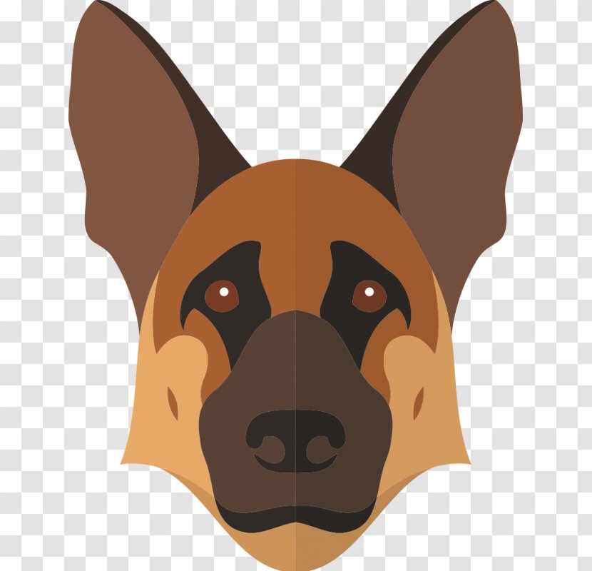 German Shepherd Police Dog Drawing - Puppy - Cartoon Transparent PNG