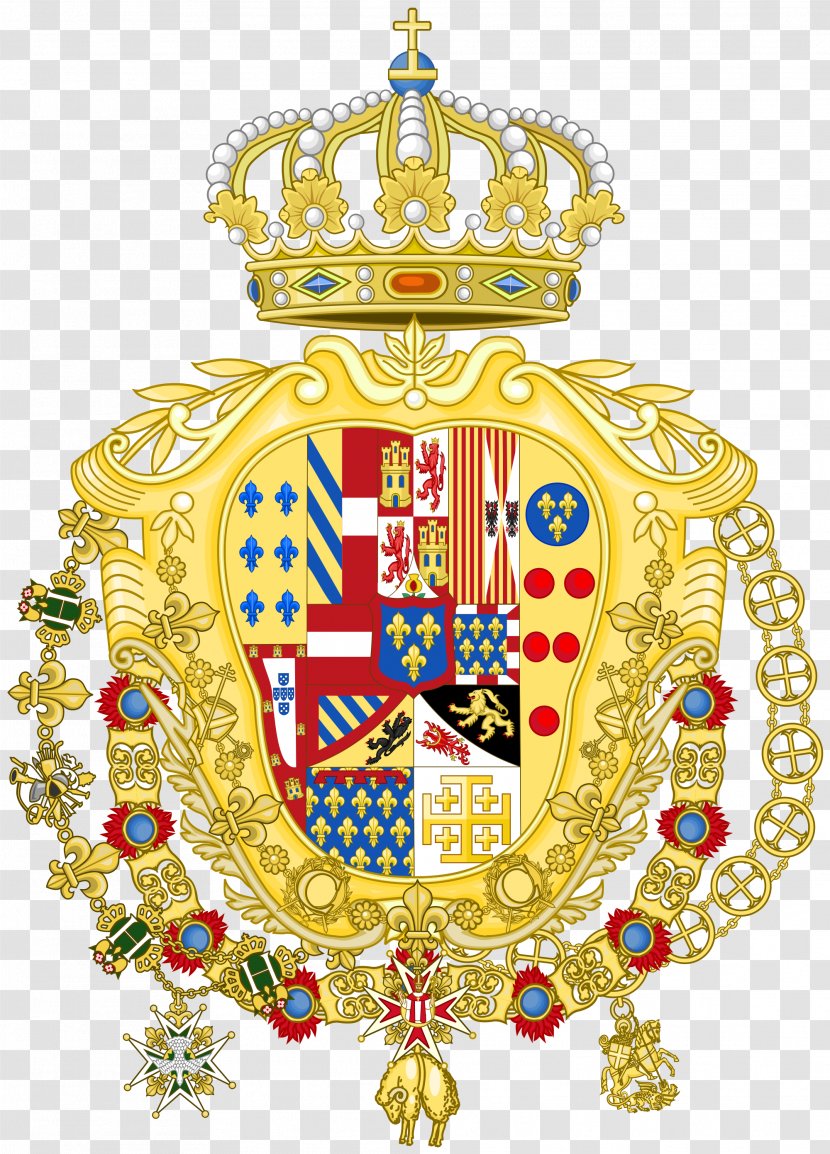 Kingdom Of Naples Sicily The Two Sicilies Coat Arms Transparent PNG