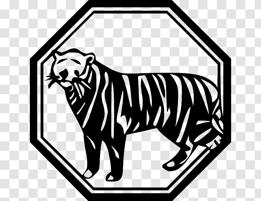 Tiger Felidae Chinese Zodiac Clip Art - Organism Transparent PNG