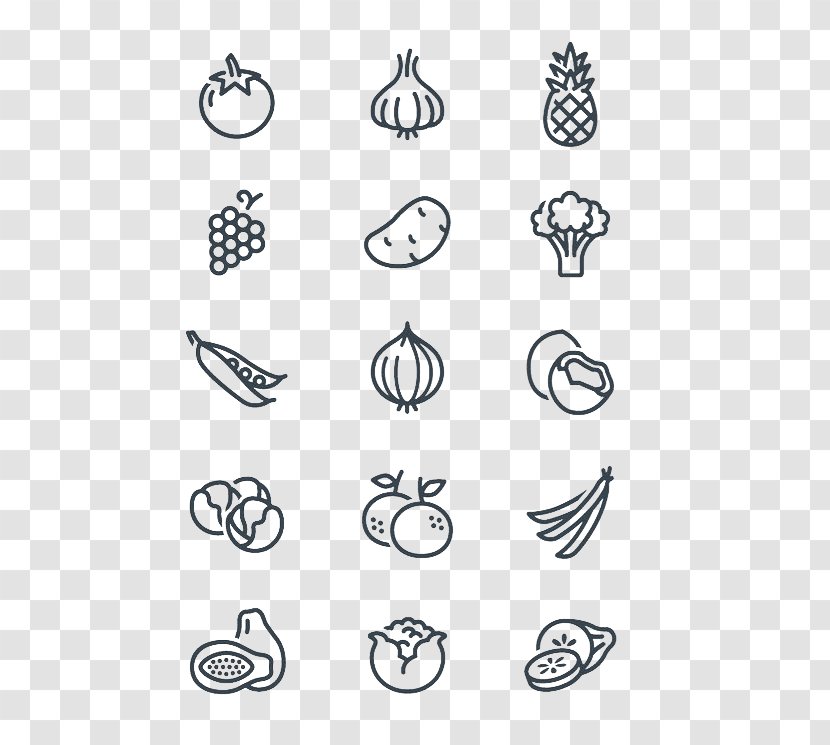 Vegetable Vector Graphics Fruit Produce Potato Onion - White - December 8 2016 Transparent PNG
