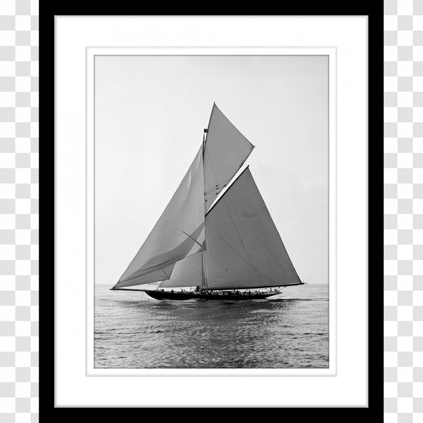 Sail Canvas Print Printing Art - Schooner Transparent PNG