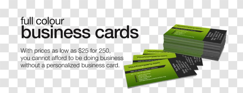 Business Cards Printing Brand - Corporate Card Transparent PNG