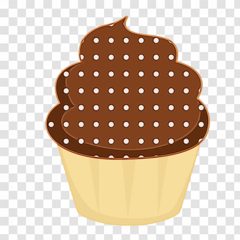 Ice Cream Cone Background - Polka Dot - Dessert Food Transparent PNG