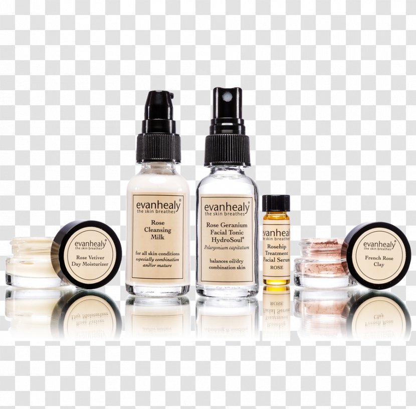 Skin Care Facial Toner Rose - Glass Bottle - Products Essential Oils Transparent PNG
