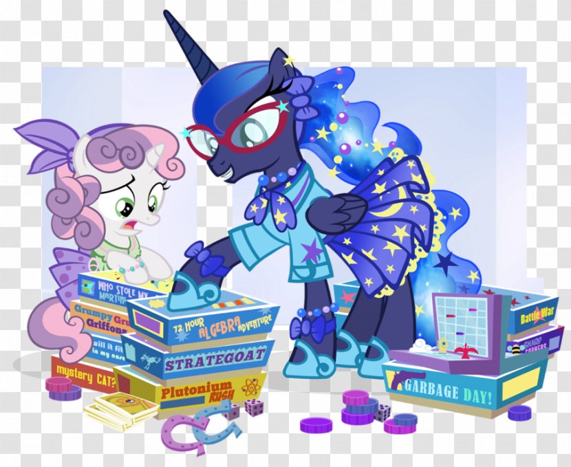 Princess Luna Sweetie Belle Pony Rainbow Dash Skystar - My Little Friendship Is Magic Transparent PNG