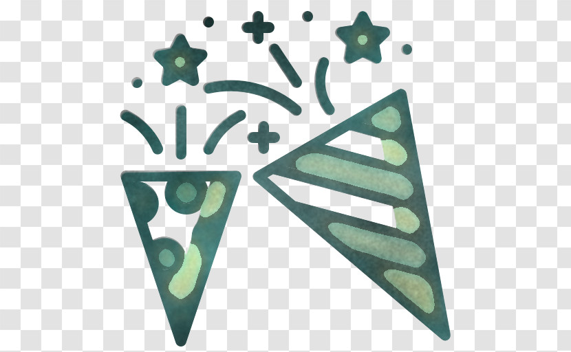 Green Symbol Triangle Triangle Transparent PNG