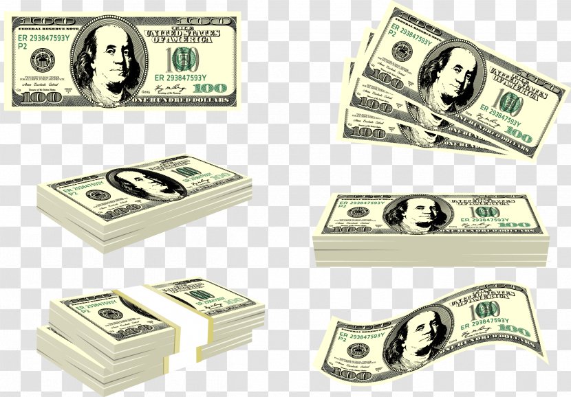 Euclidean Vector United States Dollar Banknote Money - Cash Transparent PNG
