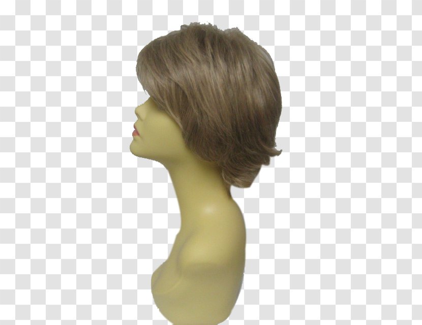 Hair Coloring Brown Artificial Integrations Wig - Short Transparent PNG