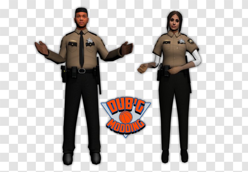 Grand Theft Auto: San Andreas Multiplayer Mod Jailer Video Game - Costume - Department Of Corrections Transparent PNG