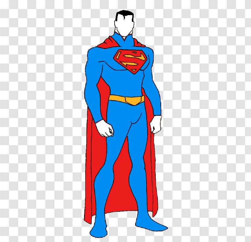 Clark Kent Superman Logo Suit Clip Art - Comics - Shield Template Transparent PNG