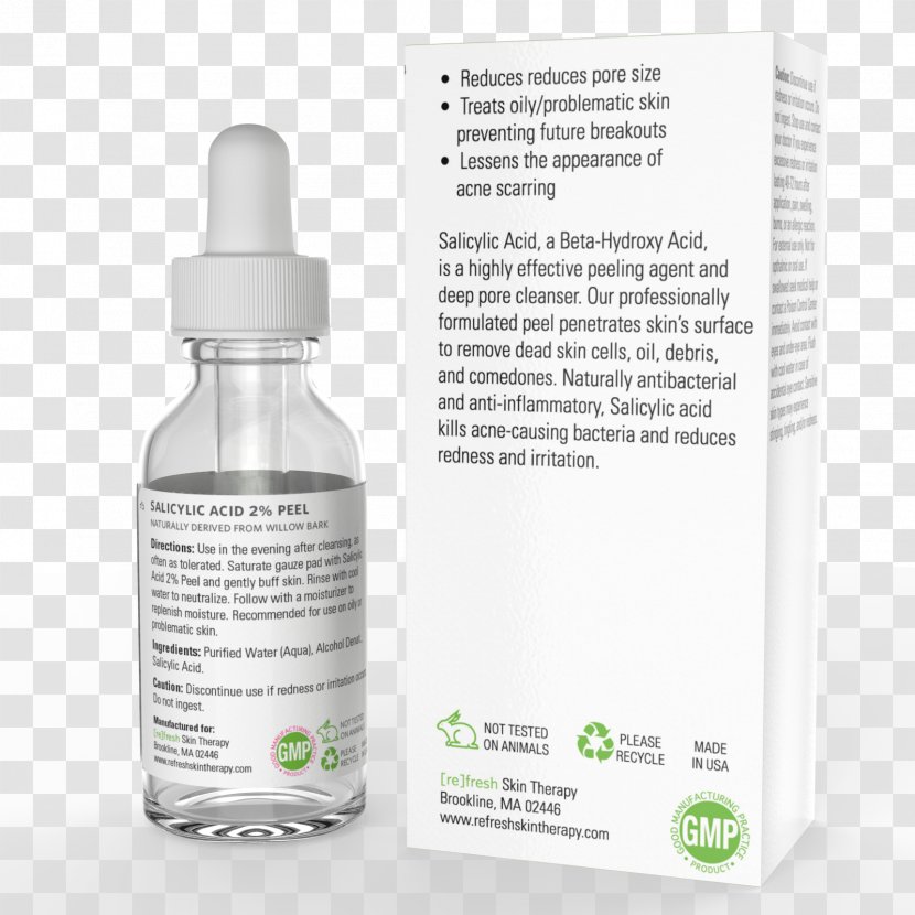Salicylic Acid Exfoliation Chemical Peel Skin Beta Hydroxy - Water Transparent PNG