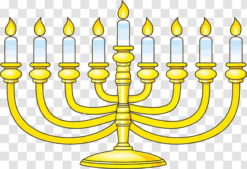 Hanukkah Candle Hanukkah Happy Hanukkah Transparent PNG