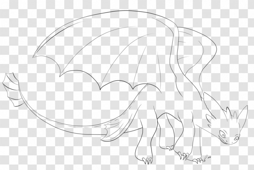 Drawing How To Train Your Dragon Coloring Book Toothless Transparent PNG
