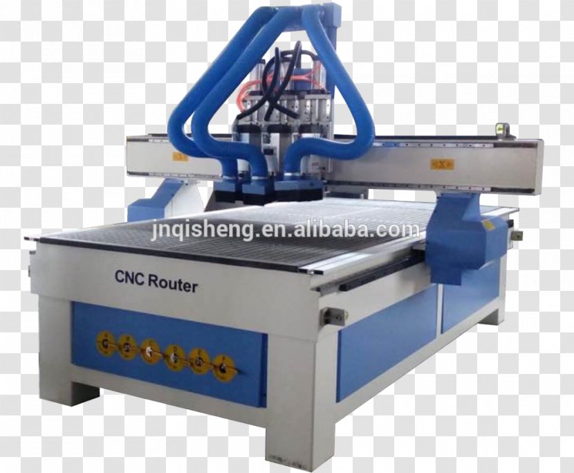 Machine CNC Router Computer Numerical Control Wood Carpenter - Manufacturing - High Quality Transparent PNG