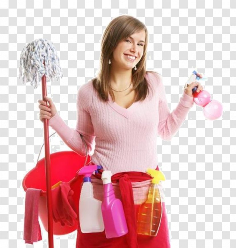 Maid Service Cleaner Cleaning Housekeeping - House Transparent PNG