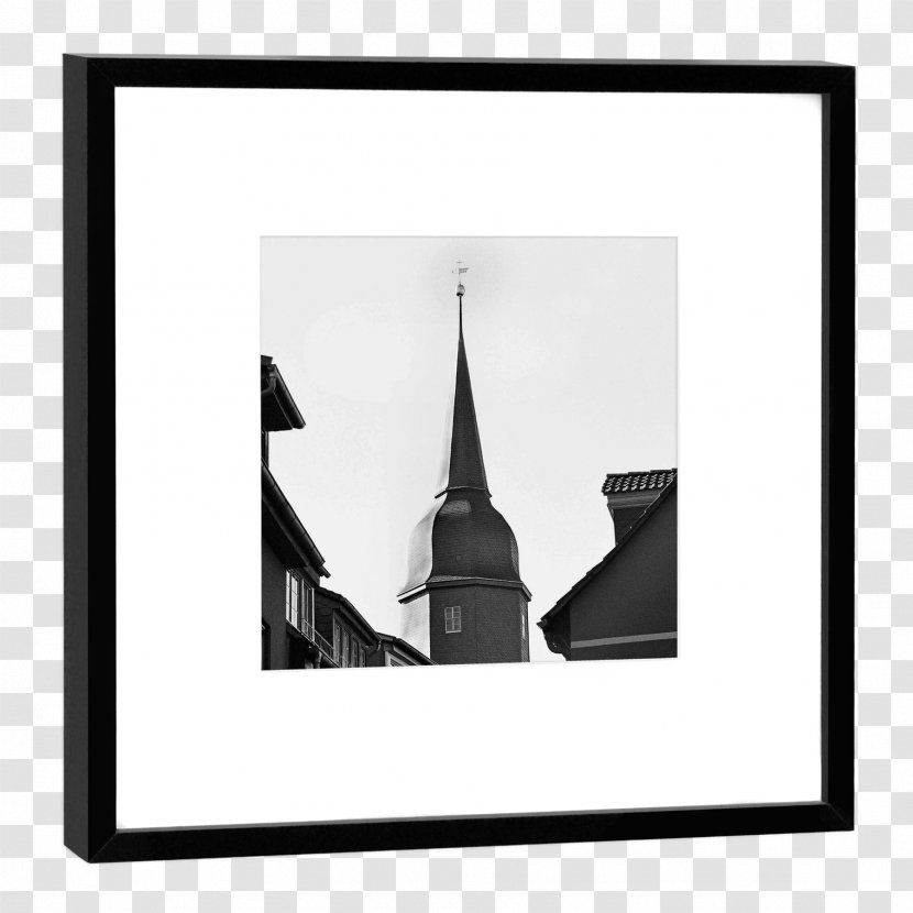 Picture Frames Silhouette Black White Rectangle Transparent PNG
