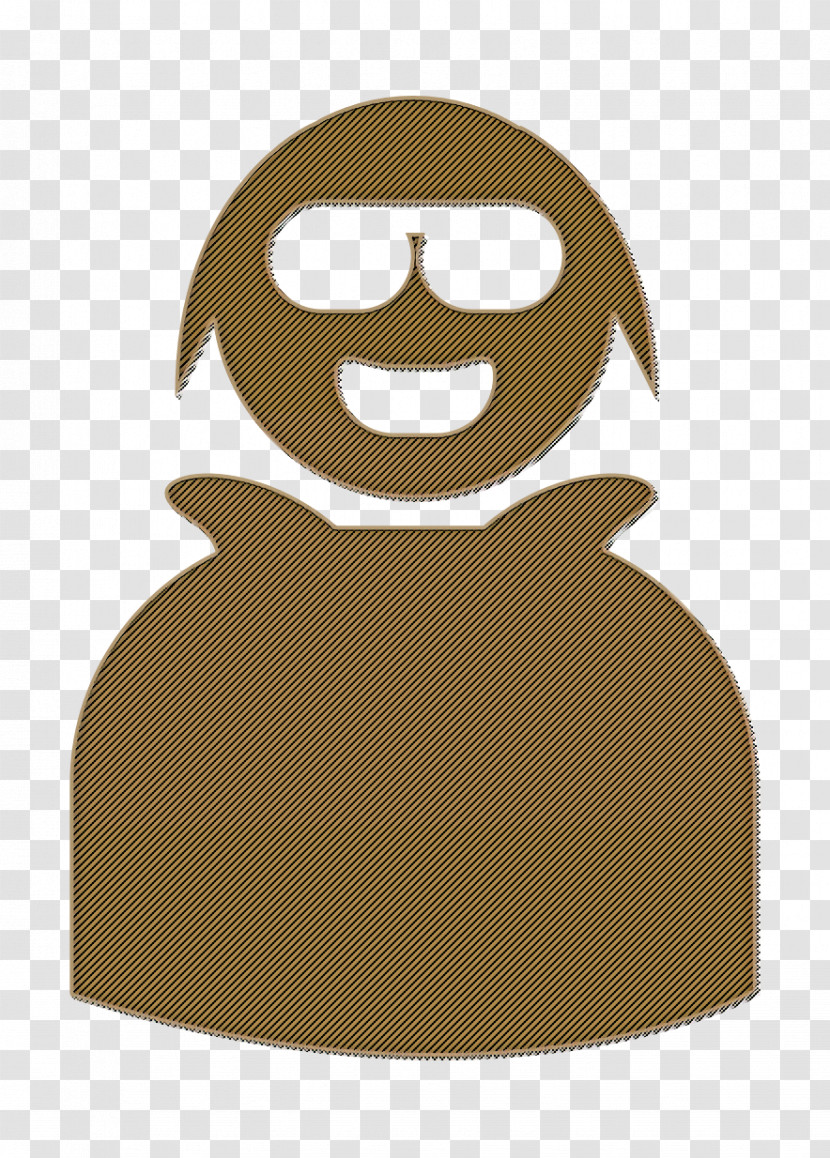 Dude Icon Happy Young Smiling Person With Glasses Icon Humans 3 Icon Transparent PNG
