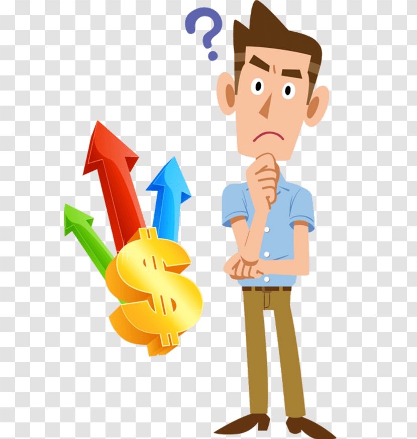 Vector Graphics Illustration Stock Photography Money Image - Businessperson - Funny Thinking Transparent PNG
