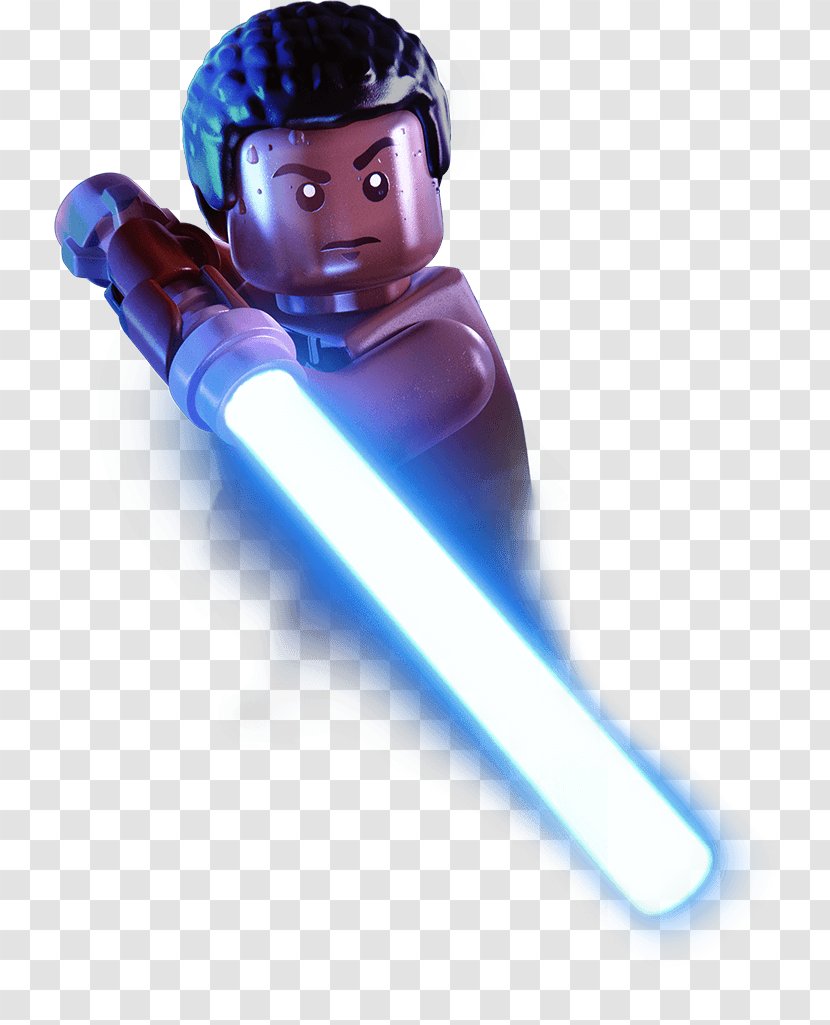 Lego Star Wars: The Force Awakens Wars Episode VII Finn Rey Kylo Ren - Cobalt Blue Transparent PNG
