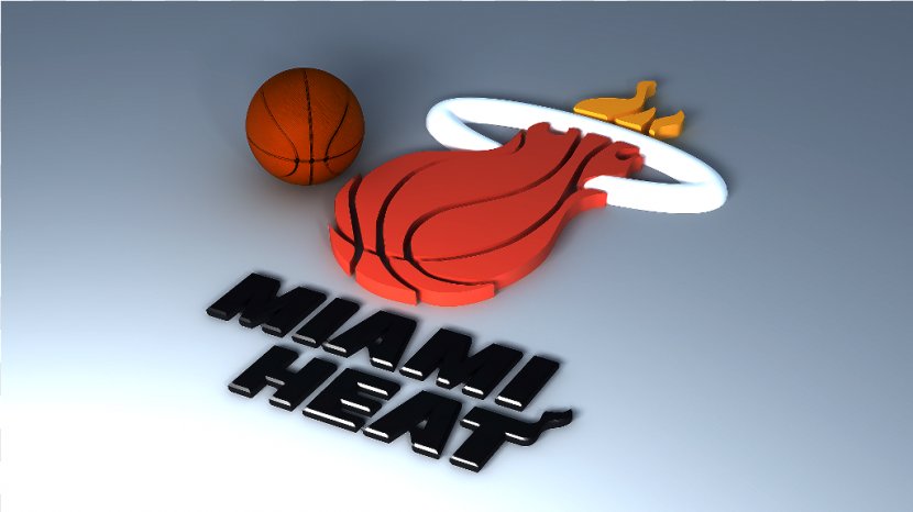 Miami Heat NBA Basketball Wallpaper - Cliparts Transparent PNG