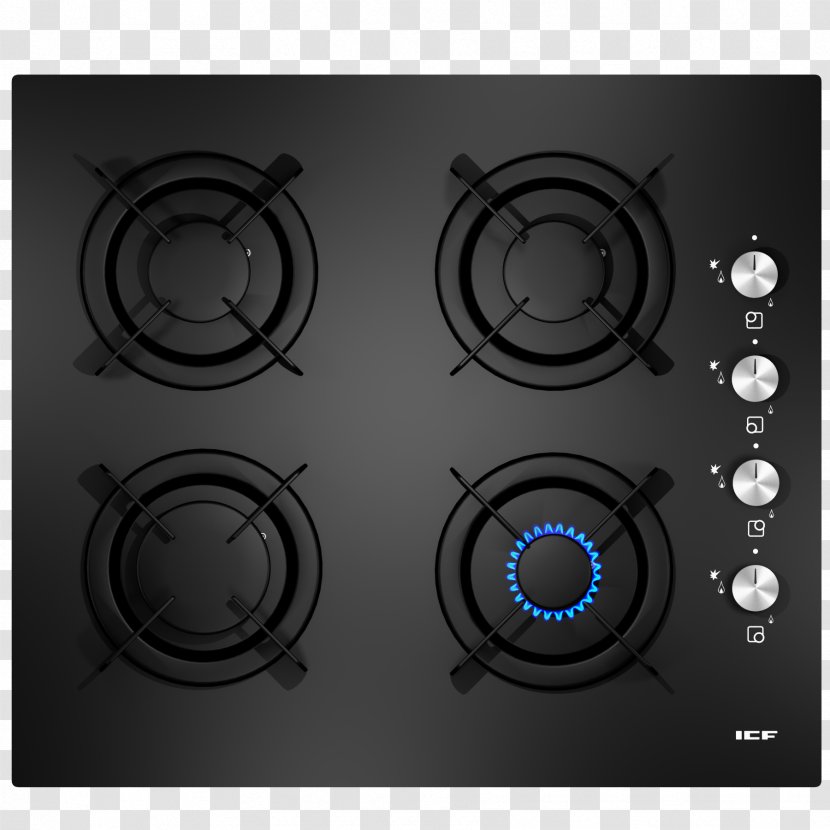 Glass Gas Stove Ankastre - Oven Transparent PNG