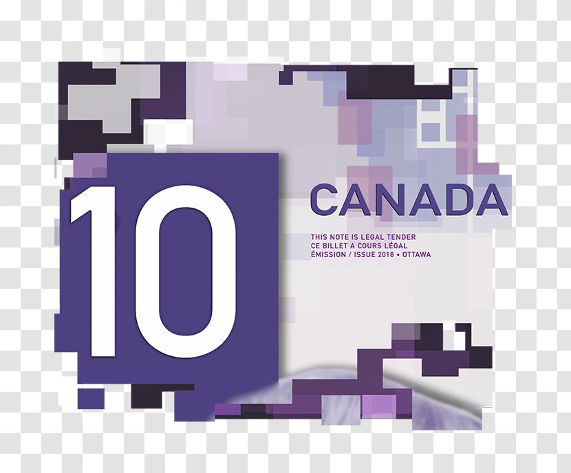 Bank Of Canada Banknote United States Ten-dollar Bill Canadian Museum For Human Rights - Brand - Ink Maple Transparent PNG