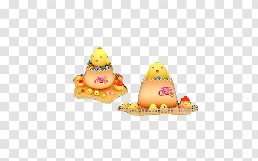 Yellow-hair Chicken Egg - Yellow Chick Aberdeen Material Picture Transparent PNG