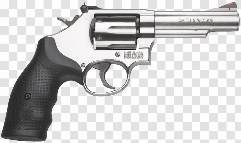 Smith & Wesson Model 686 .357 Magnum Revolver .38 Special - Ruger Gp100 - Handgun Transparent PNG
