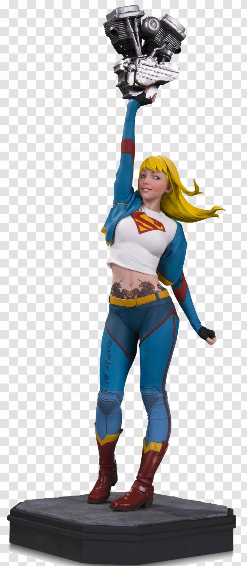 Kara Zor-El Harley Quinn San Diego Comic-Con Batgirl Gotham City Garage - Action Figure Transparent PNG