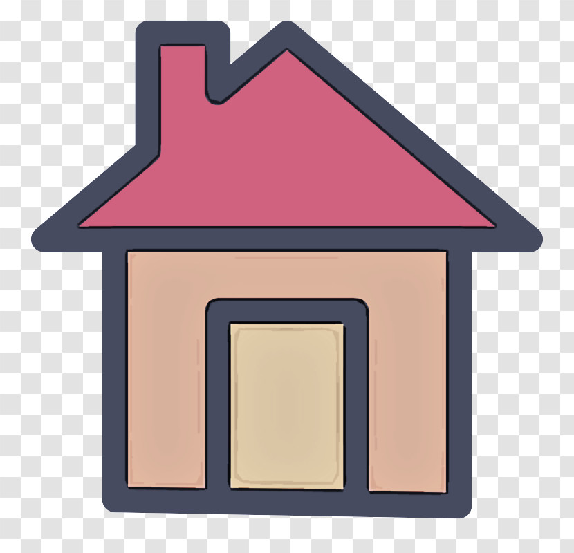 Pink Lighting Roof House Home Transparent PNG