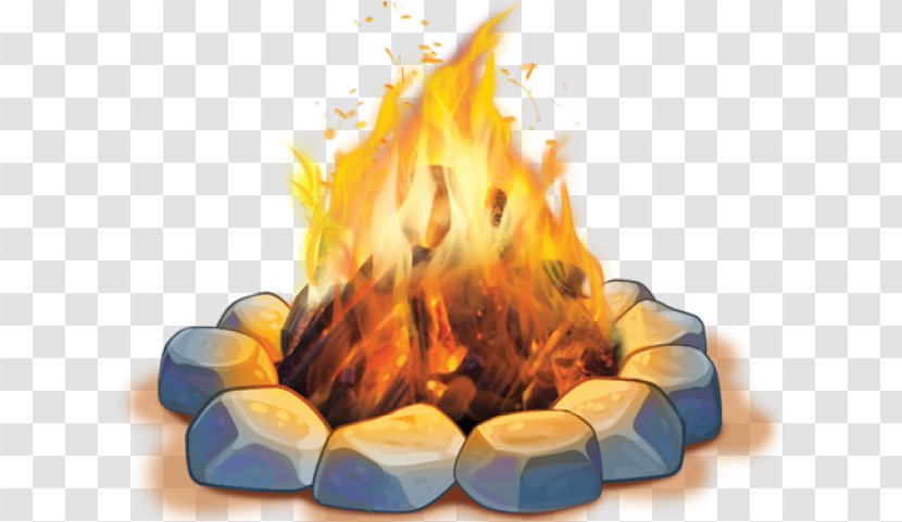 Flame Fire Campfire Heat Bonfire Transparent PNG