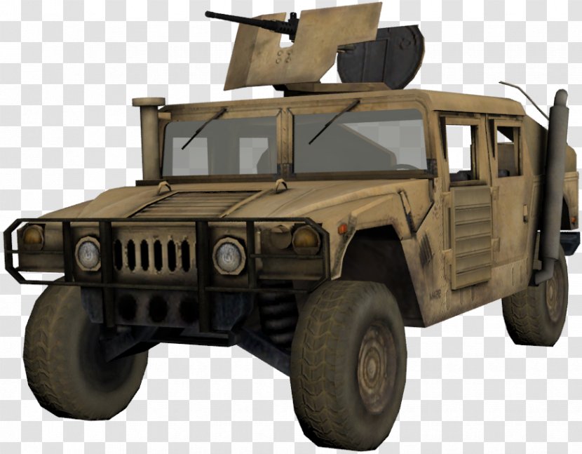 Humvee Car Battlefield 2 Hummer 4 - Sport Utility Vehicle Transparent PNG