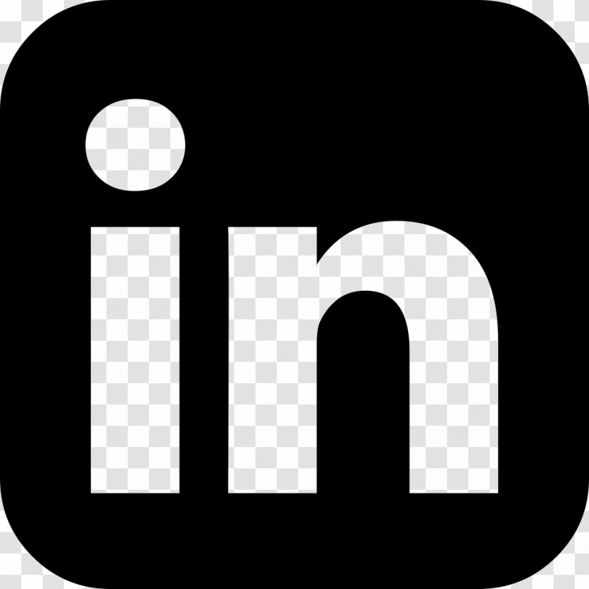 Social Media LinkedIn Network Font Awesome - User - Elegant Business Card Transparent PNG