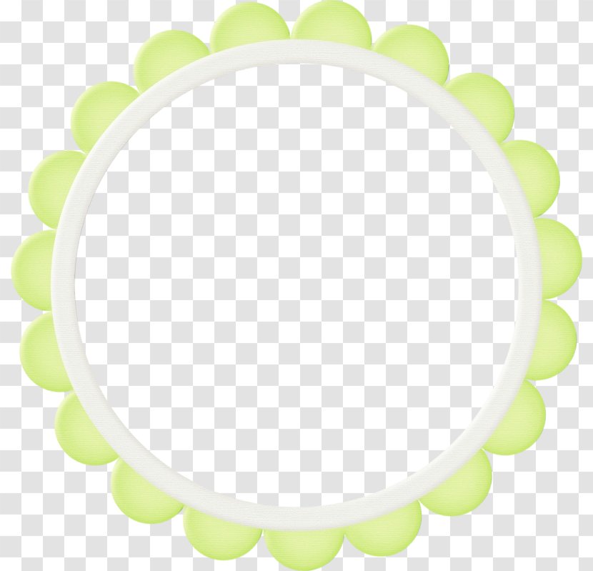 Green Circle - Oval - Tableware Transparent PNG