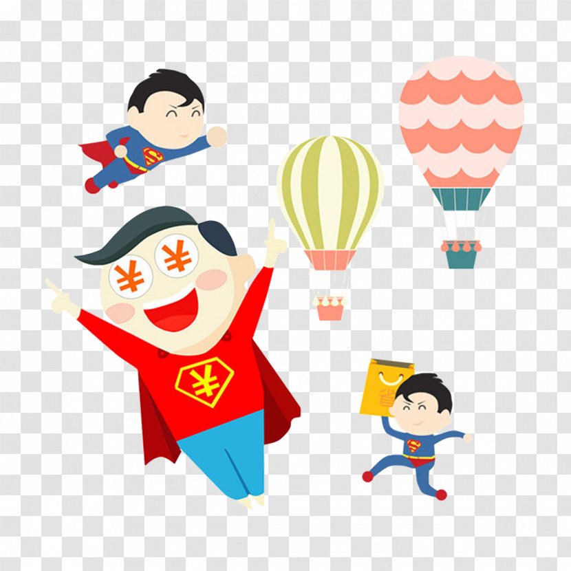 Superman Illustration - Art - Cartoon Transparent PNG