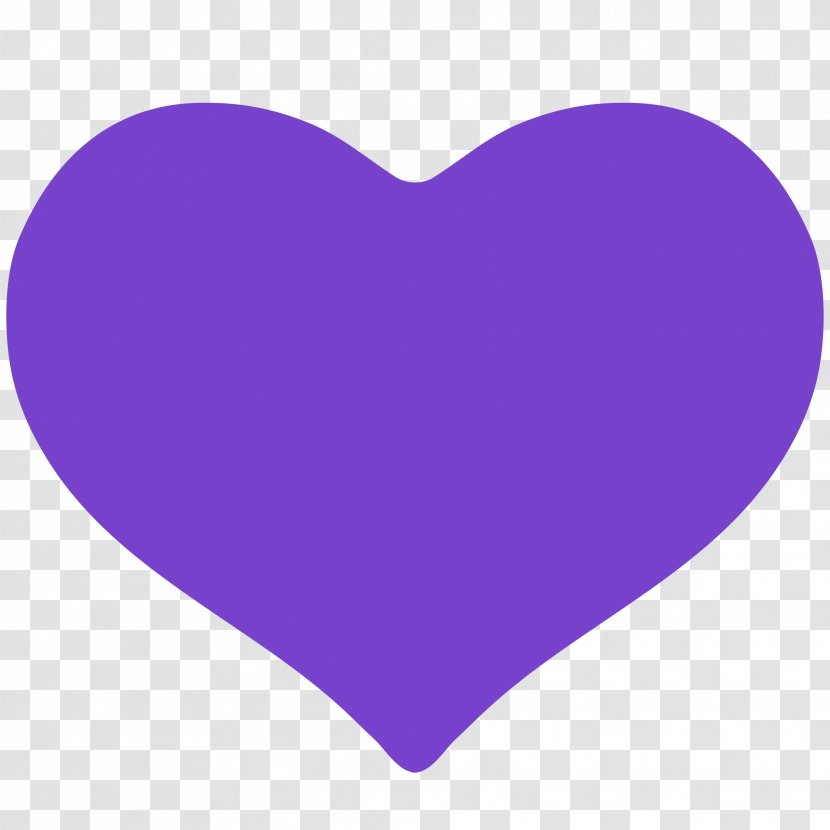 Purple Heart Desktop Wallpaper Clip Art - Shape Transparent PNG