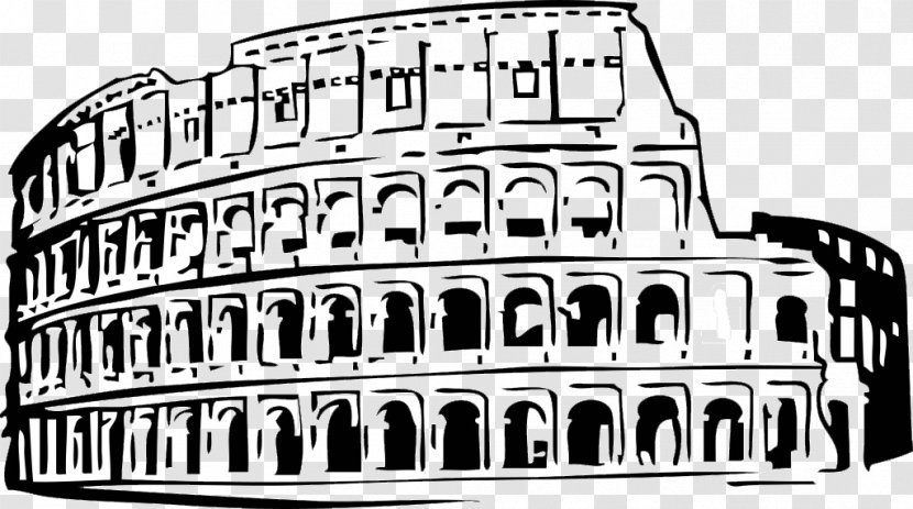 Colosseum Drawing Clip Art - Rome - Roman Transparent PNG