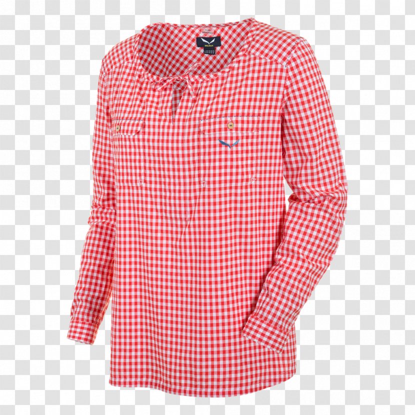 Blouse Shirt Tunic Ceneo S.A. Top - Plaid Transparent PNG