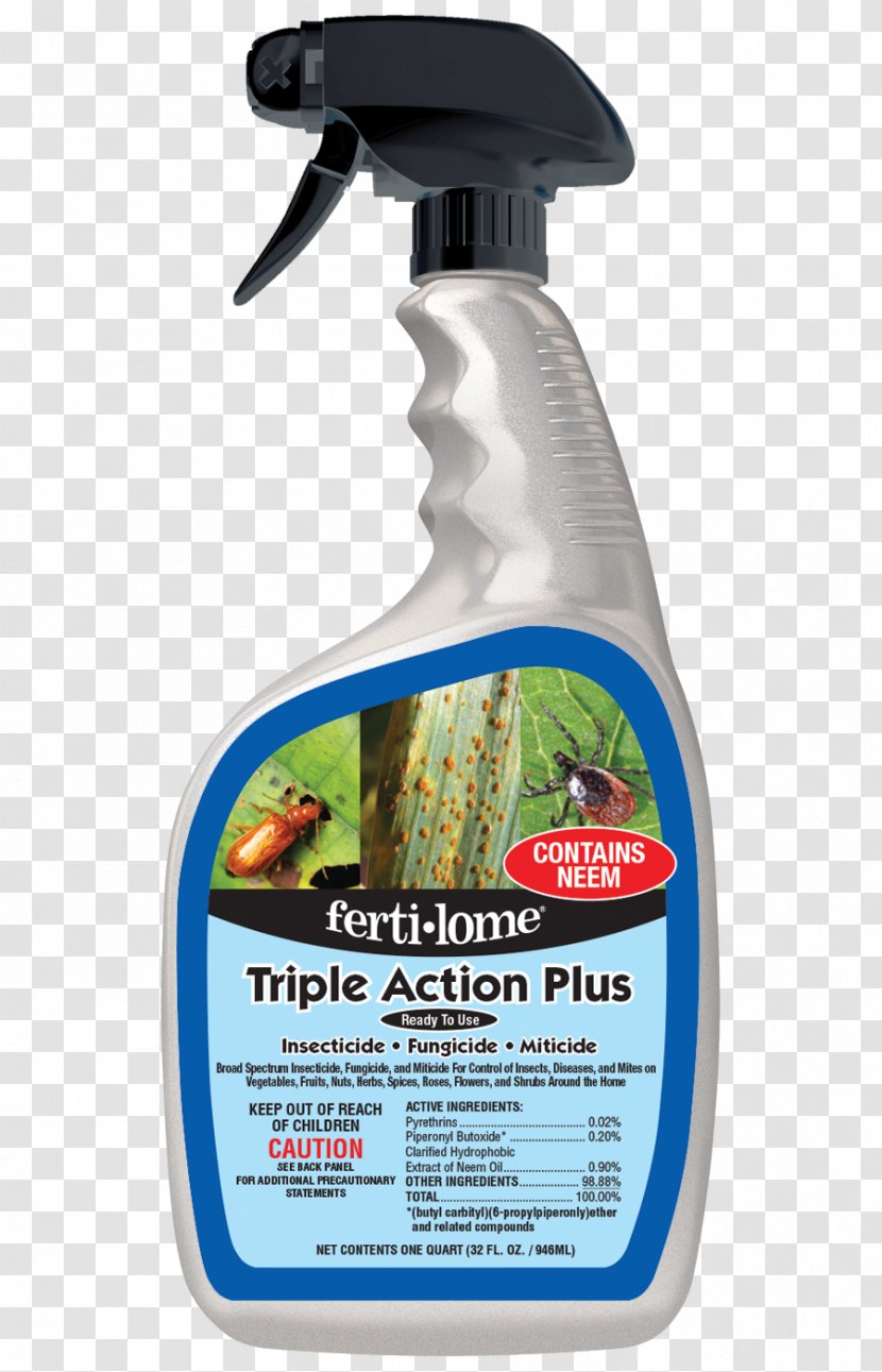 Insecticide Indian Creek Nursery Plants Fertilisers Ferti-lome Triple Action Plus Insect & Disease Killer - Spray - Harvesting Ants Aphids Transparent PNG