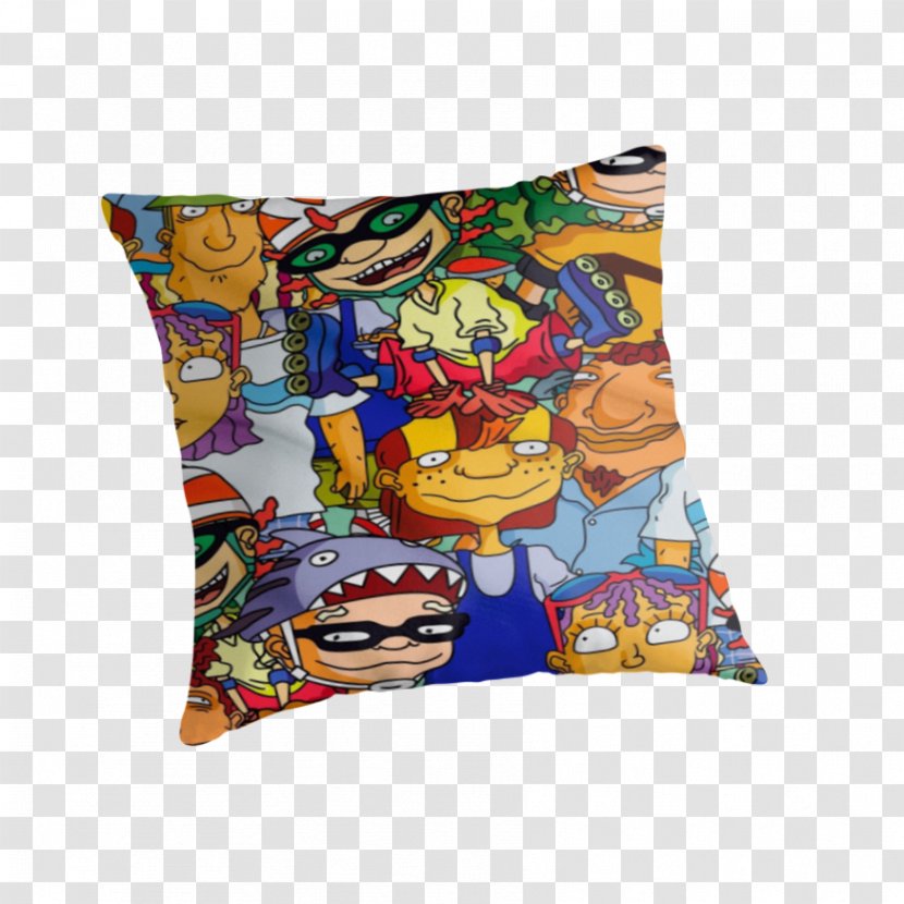 Throw Pillows Cushion Duvet Bed - Poster - Rocket Power Transparent PNG