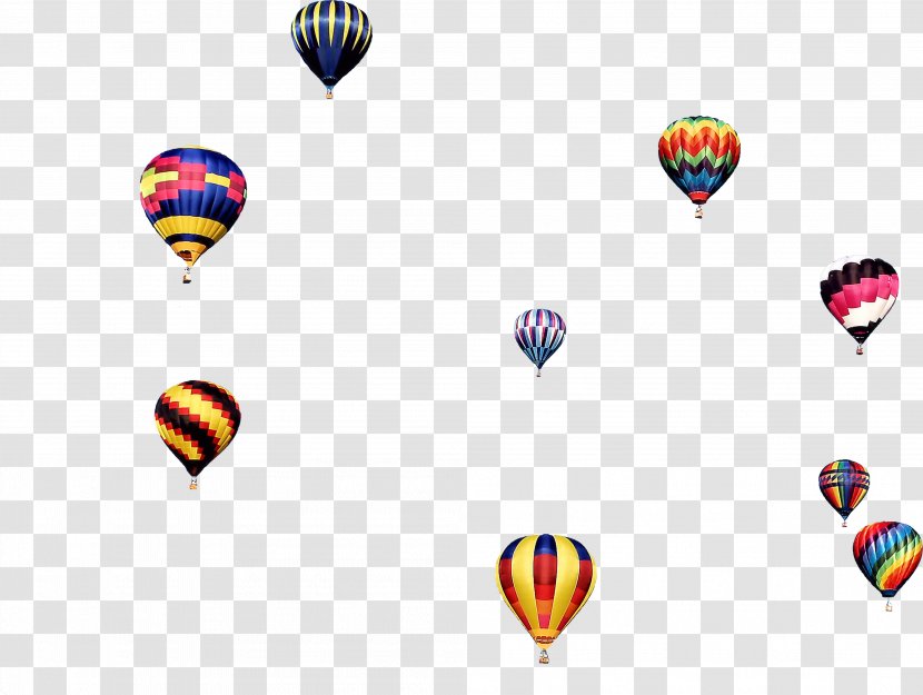 Hot Air Balloon Line Transparent PNG