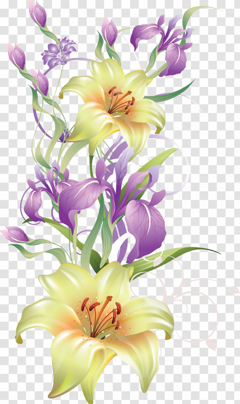 Flower Bouquet Clip Art - Cut Flowers Transparent PNG